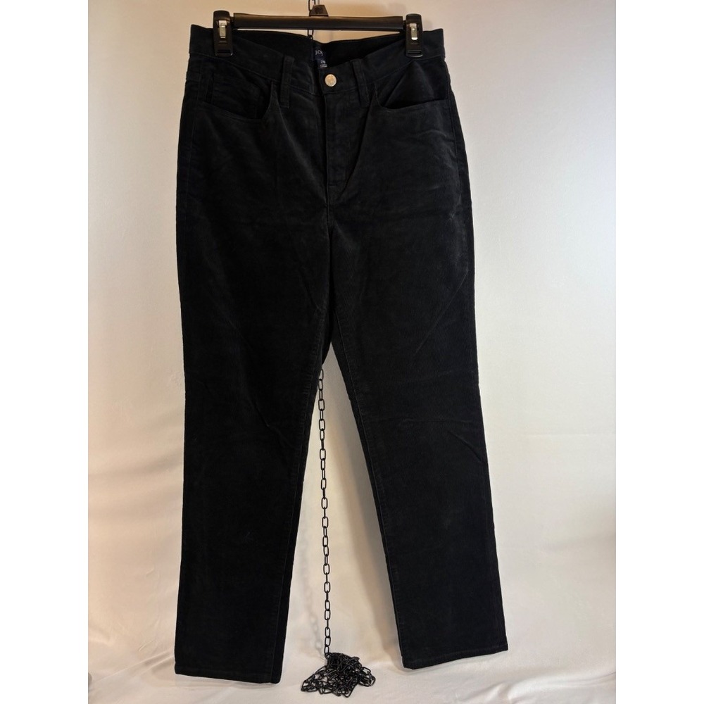 J.Crew Re-Imagined Corduroy Pants Black Size 28 Classic Straight